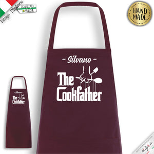Grembiule Cookfather personalizzato con nome