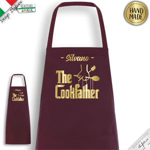 Grembiule Cookfather personalizzato con nome
