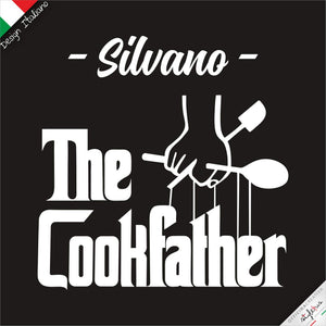 Grembiule Cookfather personalizzato con nome