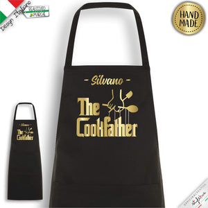 Grembiule Cookfather personalizzato con nome