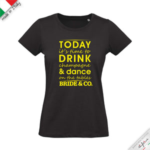 SET di 6 T-shirt per addio al nubilato "BRID&CO. "