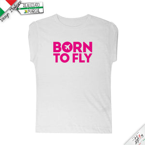 T-SHIRT bambina  Born to Fly