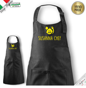 Grembiule per bambini "Chef che ride"