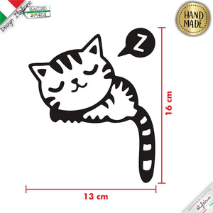 ADESIVO GATTO PER INTERRUTTORE