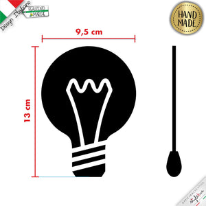ADESIVO LAMPADINA